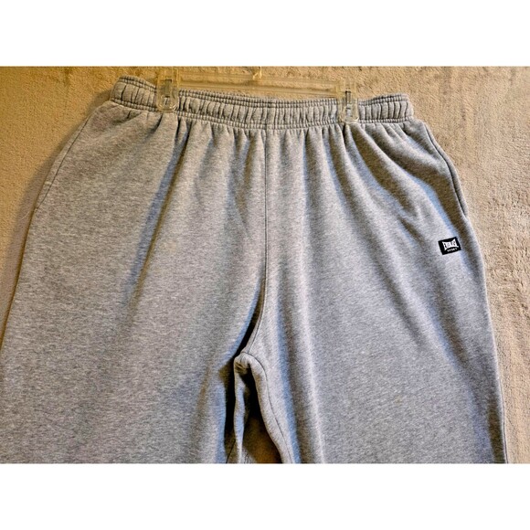 Everlast Sport Men’s Sweatpants XL Gray Relaxed Fit Joggers Elastic Waist Pocket - Picture 7 of 12
